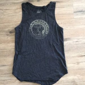 Lucky brand Indian motorcycle tank top size small